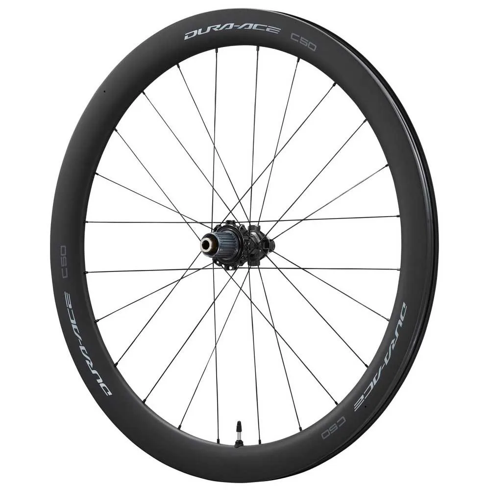 Shimano Dura Ace R9270 C50 Cl Disc Carbon Tubeless Rennrad-hinterrad, Black, 12 x 142mm, Shimano/Sram HG Shimano Dura Ace R9270 C50 Cl Disc Carbon Tubeless Rennrad-hinterrad, Black, 12 x 142mm, Shimano/Sram HG