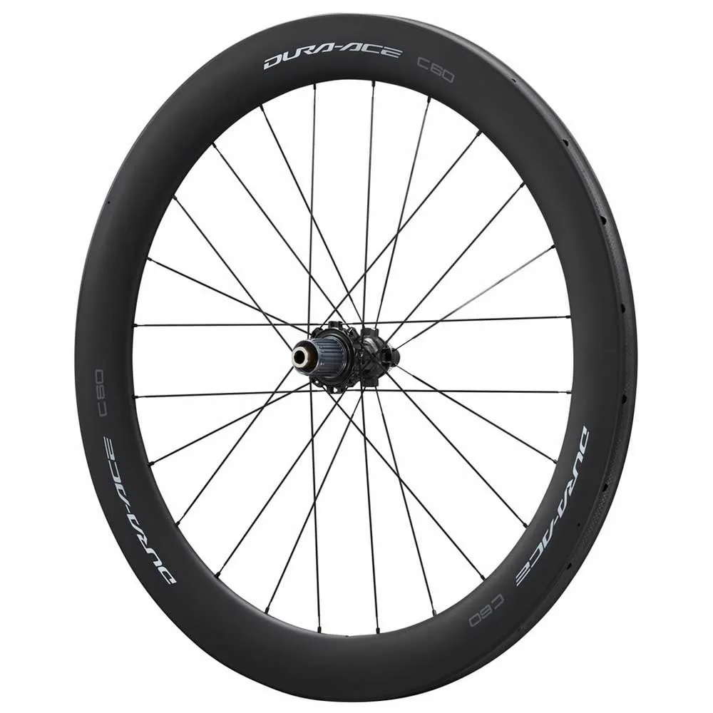 Shimano Dura Ace R9270 C60 Cl Disc Carbon Tubular Rennrad-hinterrad, Black, 12 x 142mm, Shimano/Sram HG Shimano Dura Ace R9270 C60 Cl Disc Carbon Tubular Rennrad-hinterrad, Black, 12 x 142mm, Shimano/Sram HG