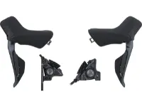 Shimano Dura-Ace v+h Set Scheibenbremse BR-R9270 + Di2 ST-R9270 Shimano Dura-Ace v+h Set Scheibenbremse BR-R9270 + Di2 ST-R9270