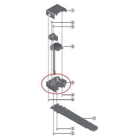 Shimano E-6000 Axa Batteriehalter