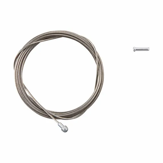 Shimano Edelstahl-Bremsseil für Rennen Unisex, grau, 1.6 x 3500mm