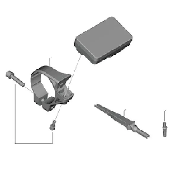 Shimano En600 B Batteriehalter, Black, One Size Shimano En600 B Batteriehalter, Black, One Size