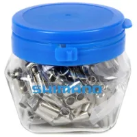 Shimano Endkappen für Bremszug-Außenhülle - 100 Stück