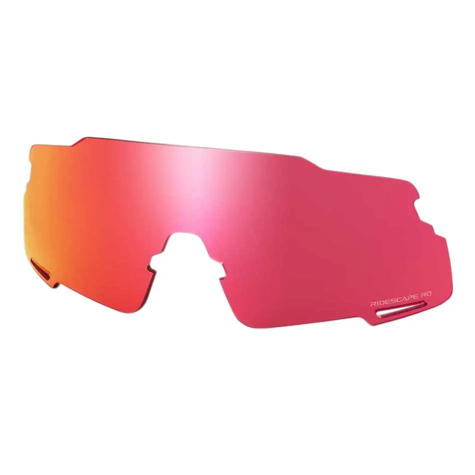 Shimano Eqnx5 Ridescape Road Ersatzlinsen, Red, CAT2 Shimano Eqnx5 Ridescape Road Ersatzlinsen, Red, CAT2