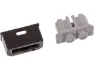 Shimano Ersatzstecker für Nabendynamos, Grau, one_size