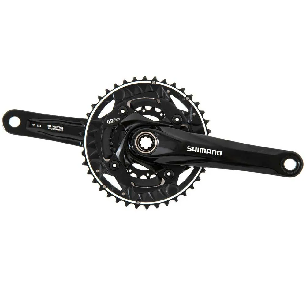 Shimano Fc-m622 Kurbelgarnitur, Black, 175mm, 22/30-40t Shimano Fc-m622 Kurbelgarnitur, Black, 175mm, 22/30-40t