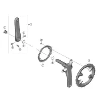 Shimano Fc-r7100 Kettenblatt Shimano Fc-r7100 Kettenblatt