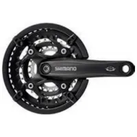 Shimano FC-T521 Kurbelgarnitur Octalink mit Kettenschutzring