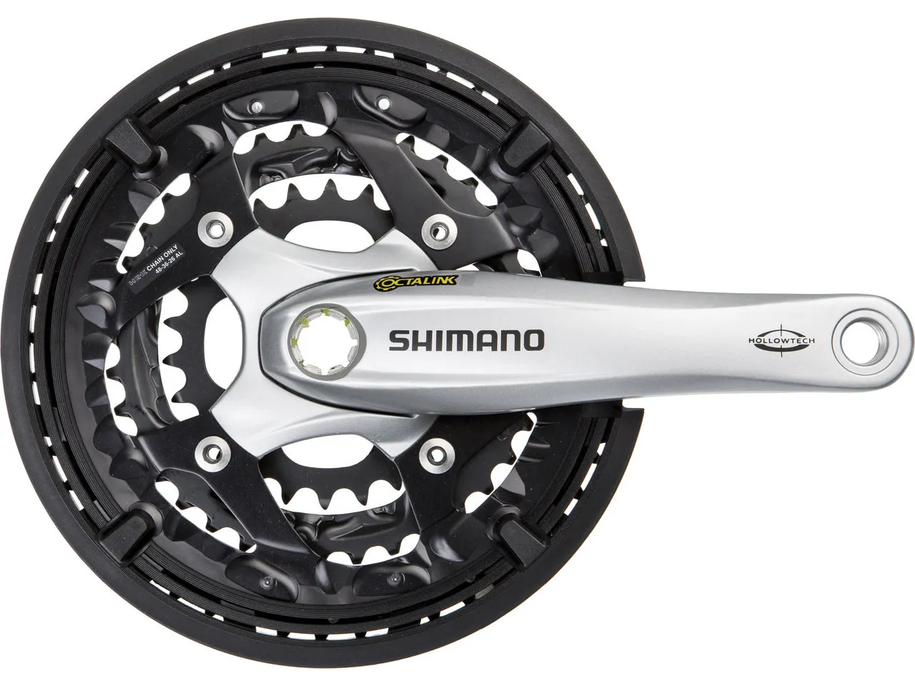 Shimano FC-T521 Kurbelgarnitur Octalink mit Kettenschutzring Shimano FC-T521 Kurbelgarnitur Octalink mit Kettenschutzring