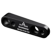 Shimano Flat Mount 160 Mm To Flat Mount 180 Mm Scheibenbrems-bremssattel-adapter Shimano Flat Mount 160 Mm To Flat Mount 180 Mm Scheibenbrems-bremssattel-adapter