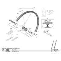 Shimano Front Axis M8000 Tubeless F15 29 Nabenachse Shimano Front Axis M8000 Tubeless F15 29 Nabenachse