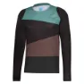 Shimano Fujimi Langarm-trikot, Black / green