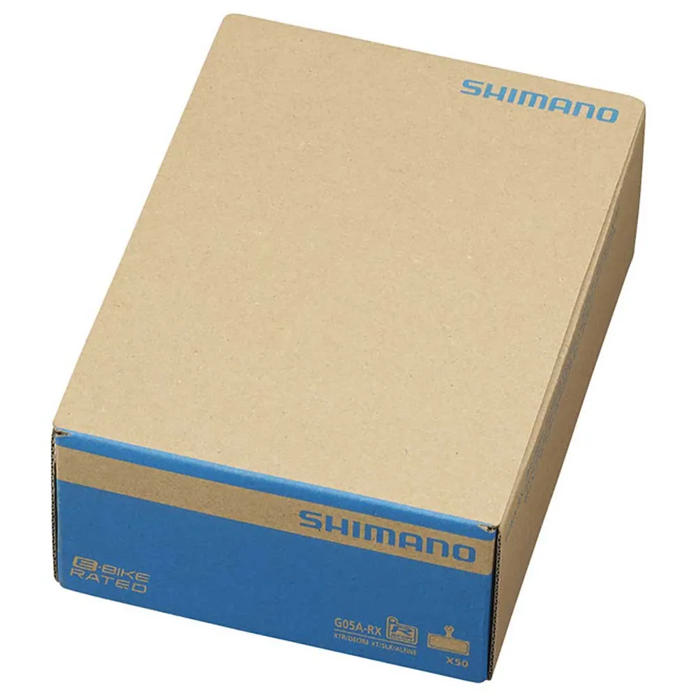 Shimano G05a Harz-scheibenbremsbeläge 50 Einheiten, Grey, One Size Shimano G05a Harz-scheibenbremsbeläge 50 Einheiten, Grey, One Size