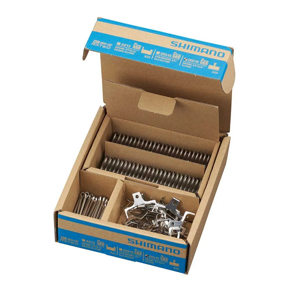 Shimano G05s Harz-scheibenbremsbeläge 25 Einheiten, Grey, One Size Shimano G05s Harz-scheibenbremsbeläge 25 Einheiten, Grey, One Size