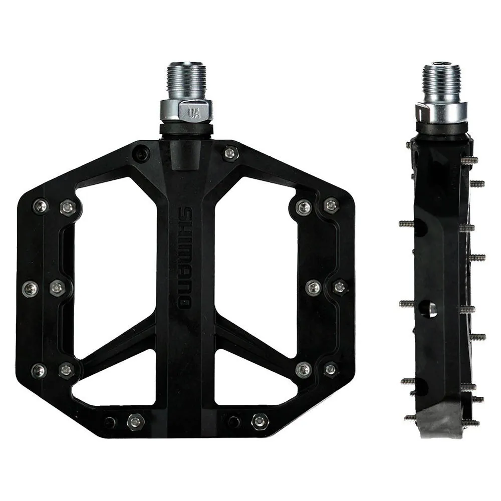 Shimano Gr400 Flat Pedale, Black, One Size Shimano Gr400 Flat Pedale, Black, One Size