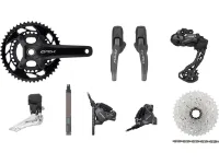 Shimano GRX Di2 RX825 Gruppe 2x12 31-48 Shimano GRX Di2 RX825 Gruppe 2x12 31-48