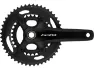 Shimano GRX FC-RX810-2 Hollowtech II 2x11 Kurbelgarnitur - Werkstattverpackung, Schwarz