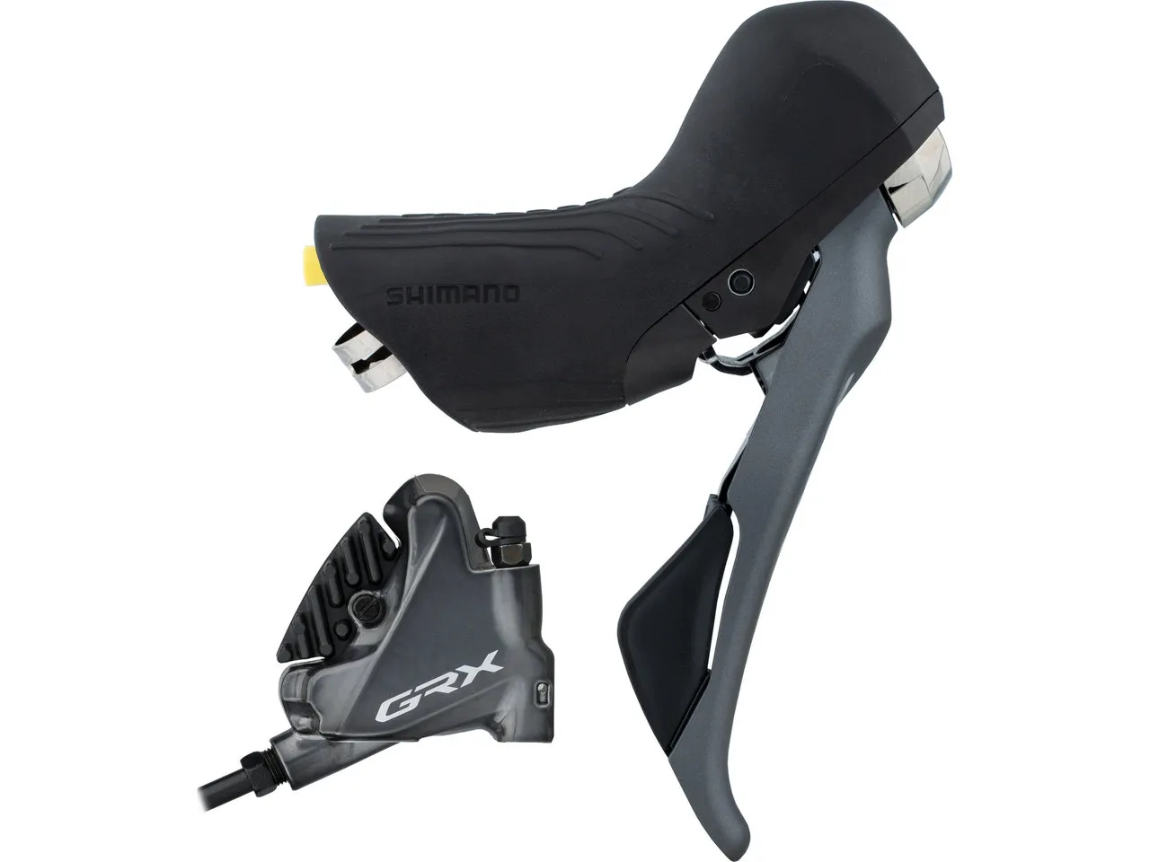 Shimano GRX Scheibenbremse ST-RX810-R+BR-RX810-R 11-fach - Werkstattverpackung, Schwarz Shimano GRX Scheibenbremse ST-RX810-R+BR-RX810-R 11-fach - Werkstattverpackung, Schwarz