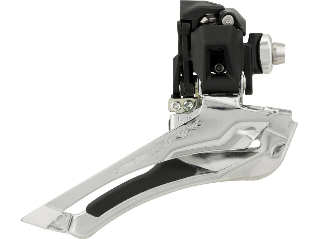Shimano GRX Umwerfer FD-RX400 2-/10-fach, Schwarz, Anlöt Shimano GRX Umwerfer FD-RX400 2-/10-fach, Schwarz, Anlöt