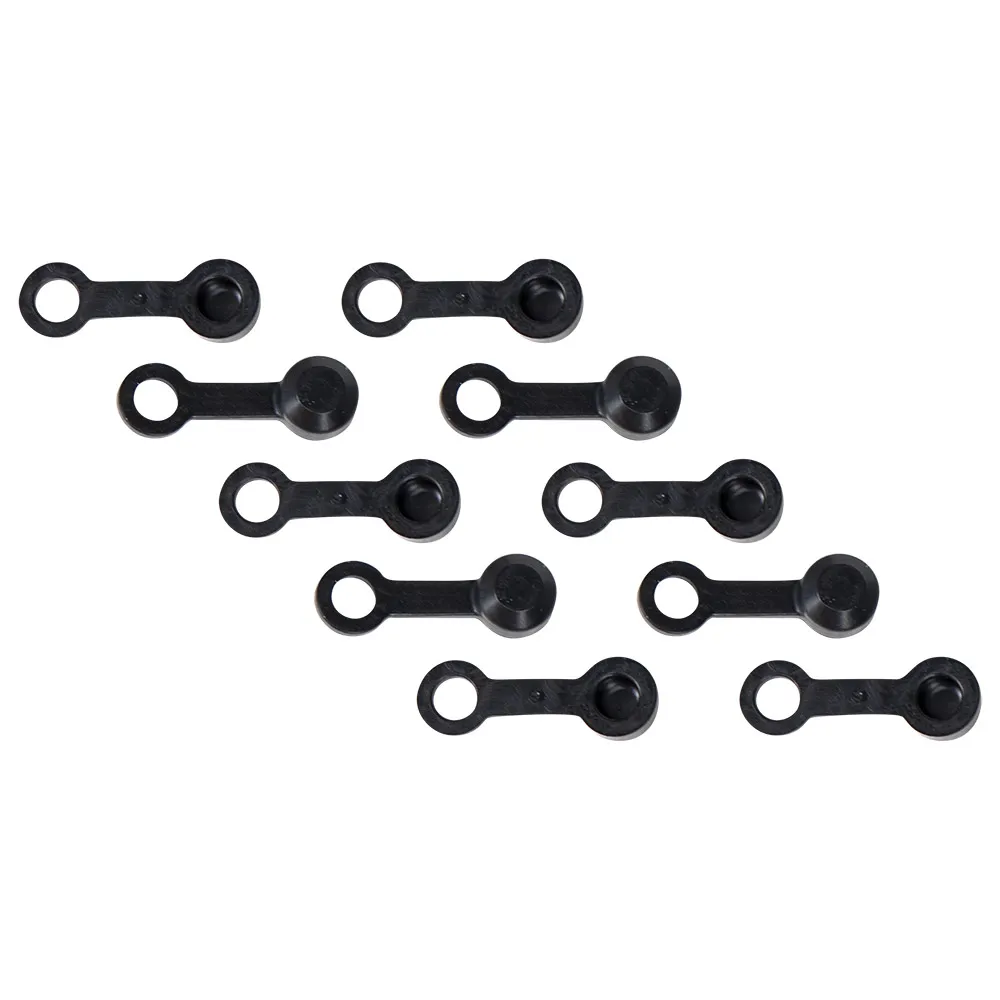 Shimano Gummikappensatz Für Entlüftungsnippel An Scheibenbremssätteln 10 Einheiten, Black, One Size Shimano Gummikappensatz Für Entlüftungsnippel An Scheibenbremssätteln 10 Einheiten, Black, One Size