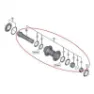 Shimano Hb M8010 Deore Xt Interne Montage, 32/36H 100mm