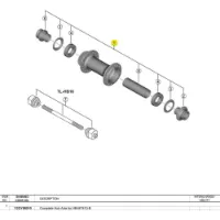 Shimano Hb-mt410-b Lager
