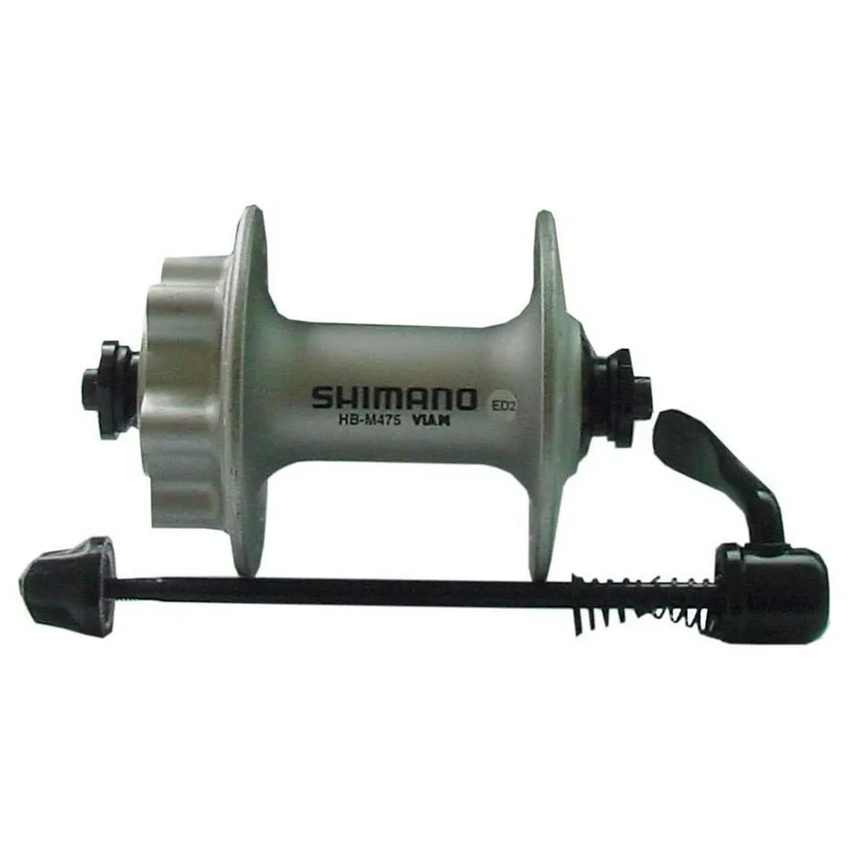 Shimano Hbm475 6b Dsic Vorderradnabe, Silver, 36H, 100mm Shimano Hbm475 6b Dsic Vorderradnabe, Silver, 36H, 100mm