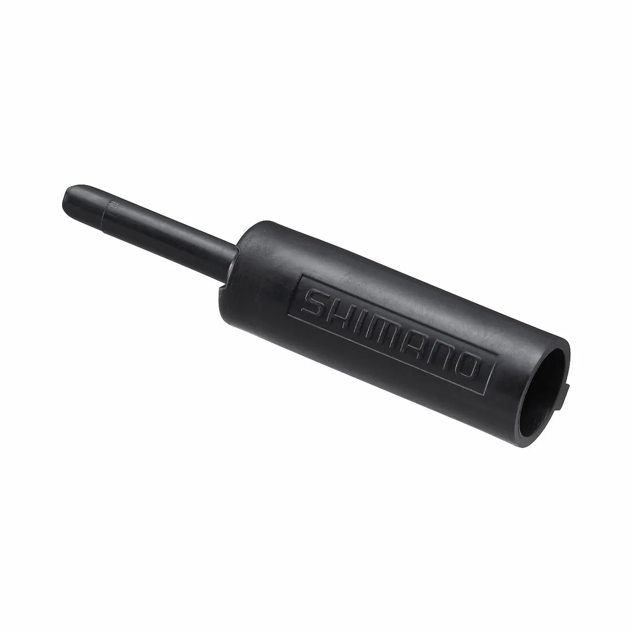 Shimano Hüllenendstück mit kurzer Lasche für Hebel st Unisex, schwarz, TU Shimano Hüllenendstück mit kurzer Lasche für Hebel st Unisex, schwarz, TU