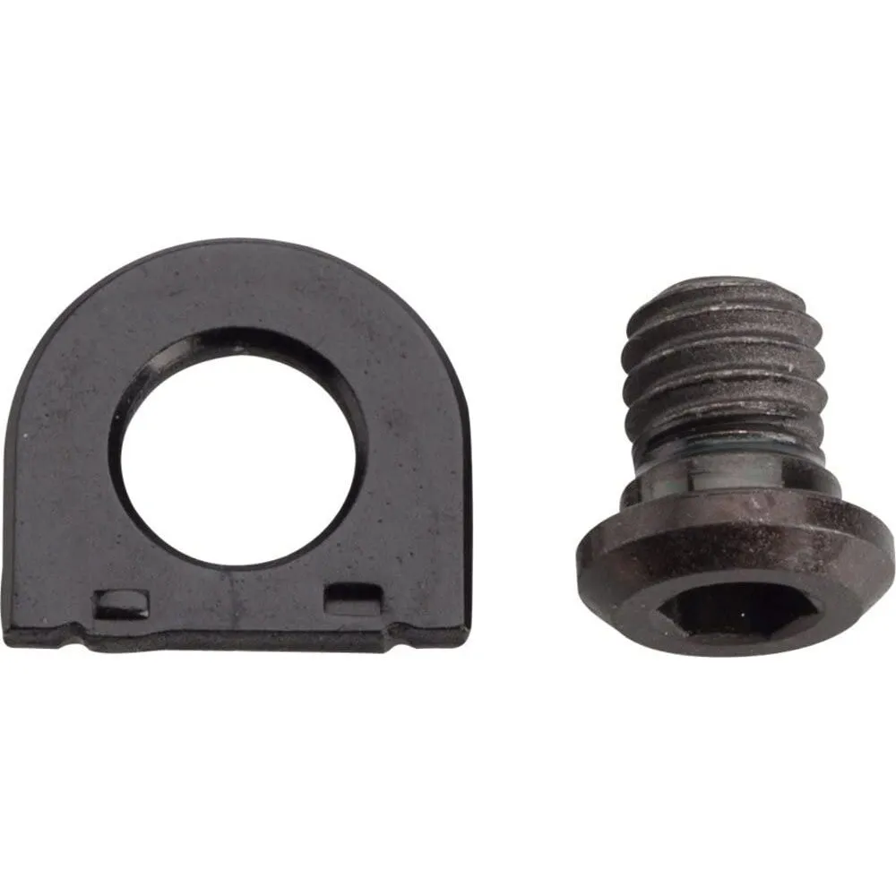 Shimano Kabelbefestigungsbolzen und Platte RD-R9100 Unisex, schwarz, TU