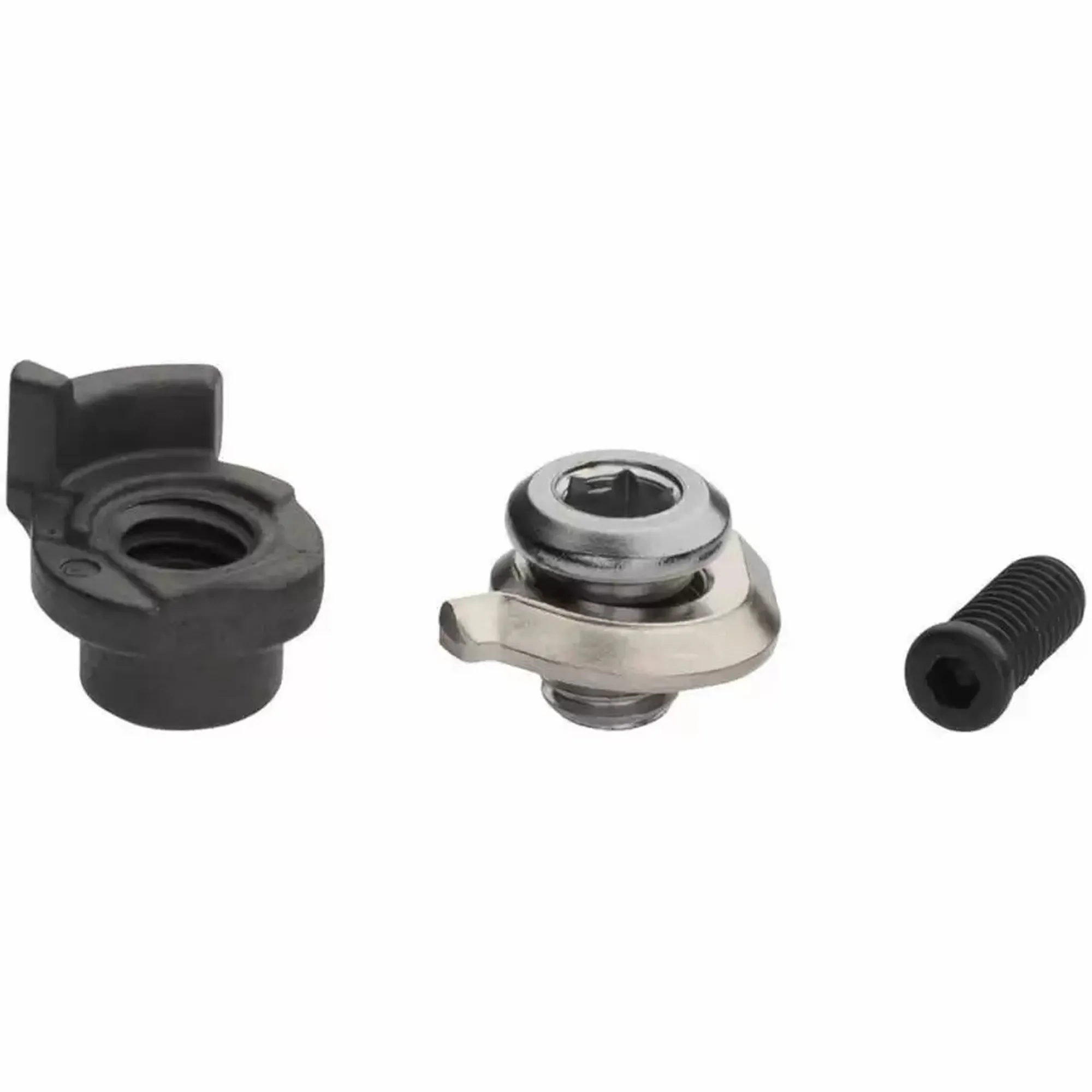 Shimano Kabelbefestigungsschraubeneinheit und Kabeljustierschraubeneinheit FD-R8000 Unisex, schwarz, TU