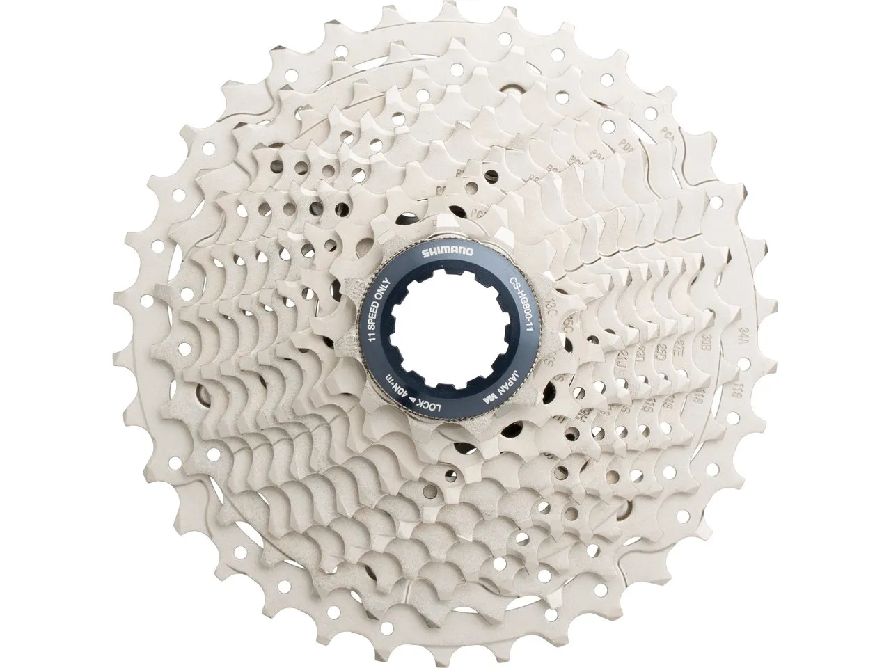Shimano Kassette CS-HG800-11 11-fach, Silver, 11s, 11-34t Shimano Kassette CS-HG800-11 11-fach, Silver, 11s, 11-34t
