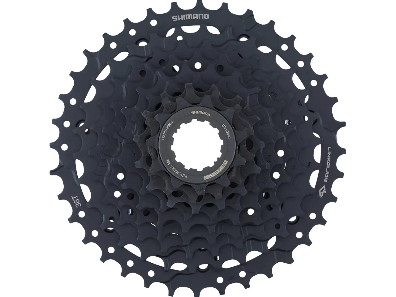 Shimano Kassette CS-LG300-9 Linkglide 9-fach