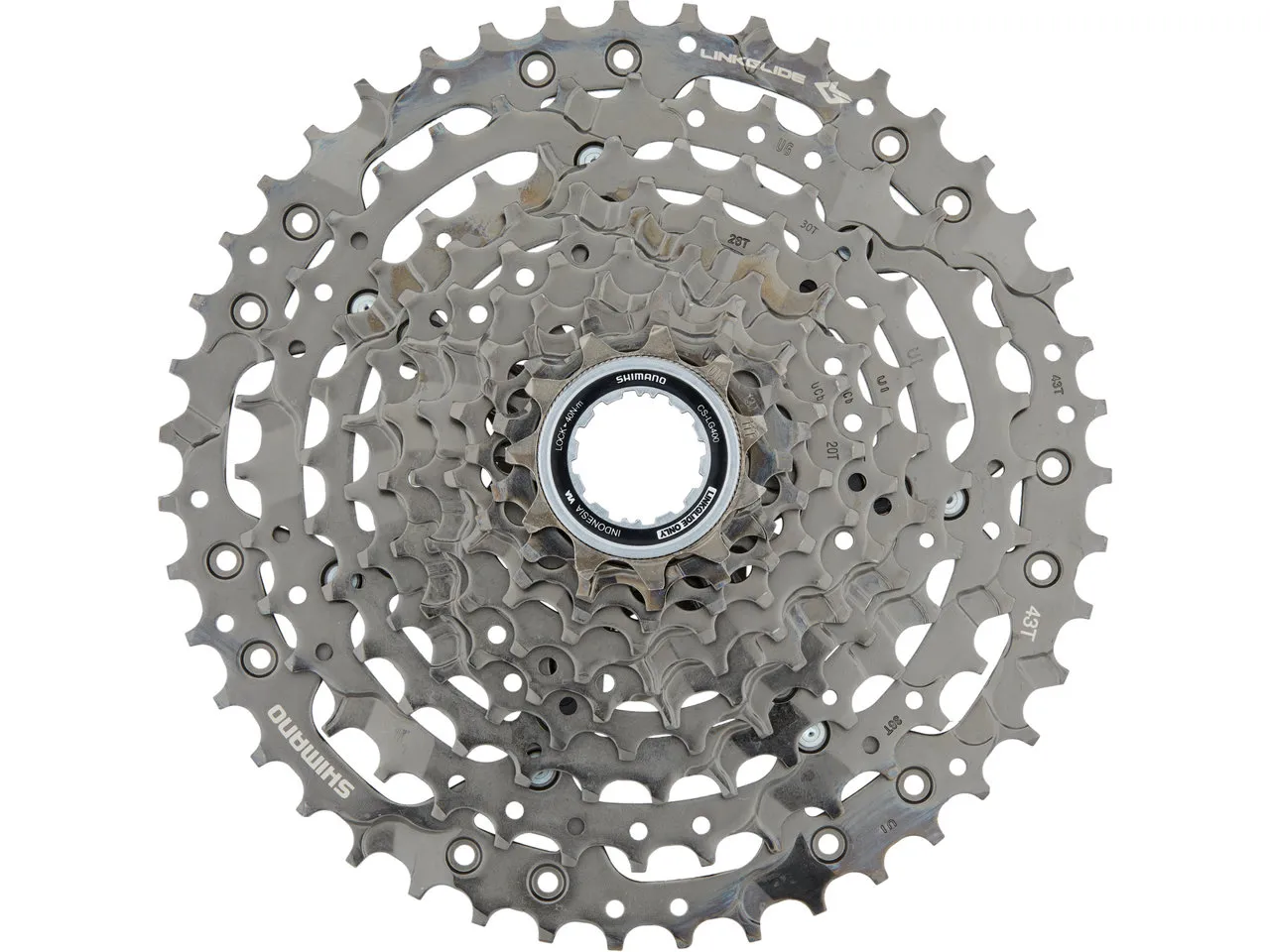 Shimano Kassette CS-LG400-10 Linkglide 10-fach Shimano Kassette CS-LG400-10 Linkglide 10-fach