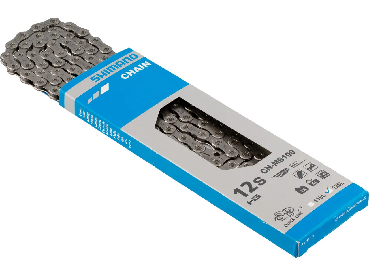 Shimano Kette CN-M6100 Quick-Link 12-fach Shimano Kette CN-M6100 Quick-Link 12-fach