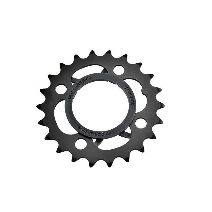 Shimano Kettenblatt und Kettenschutz 22 T Unisex, schwarz, 22t Shimano Kettenblatt und Kettenschutz 22 T Unisex, schwarz, 22t