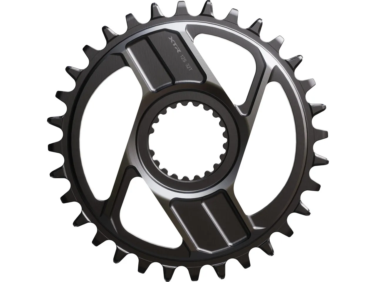 Shimano Kettenblatt XTR SM-CRM96 für FC-M9200,M9220, für 12-fach, Grau Shimano Kettenblatt XTR SM-CRM96 für FC-M9200,M9220, für 12-fach, Grau