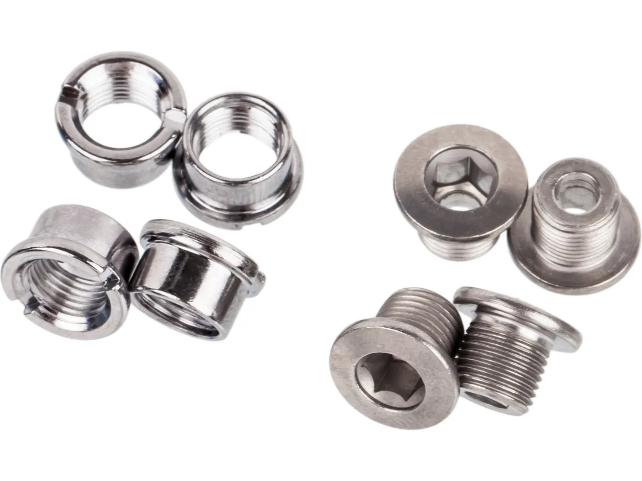 Shimano Kettenblattschrauben 4-Arm Deore FC-M615, Grau, one_size Shimano Kettenblattschrauben 4-Arm Deore FC-M615, Grau, one_size