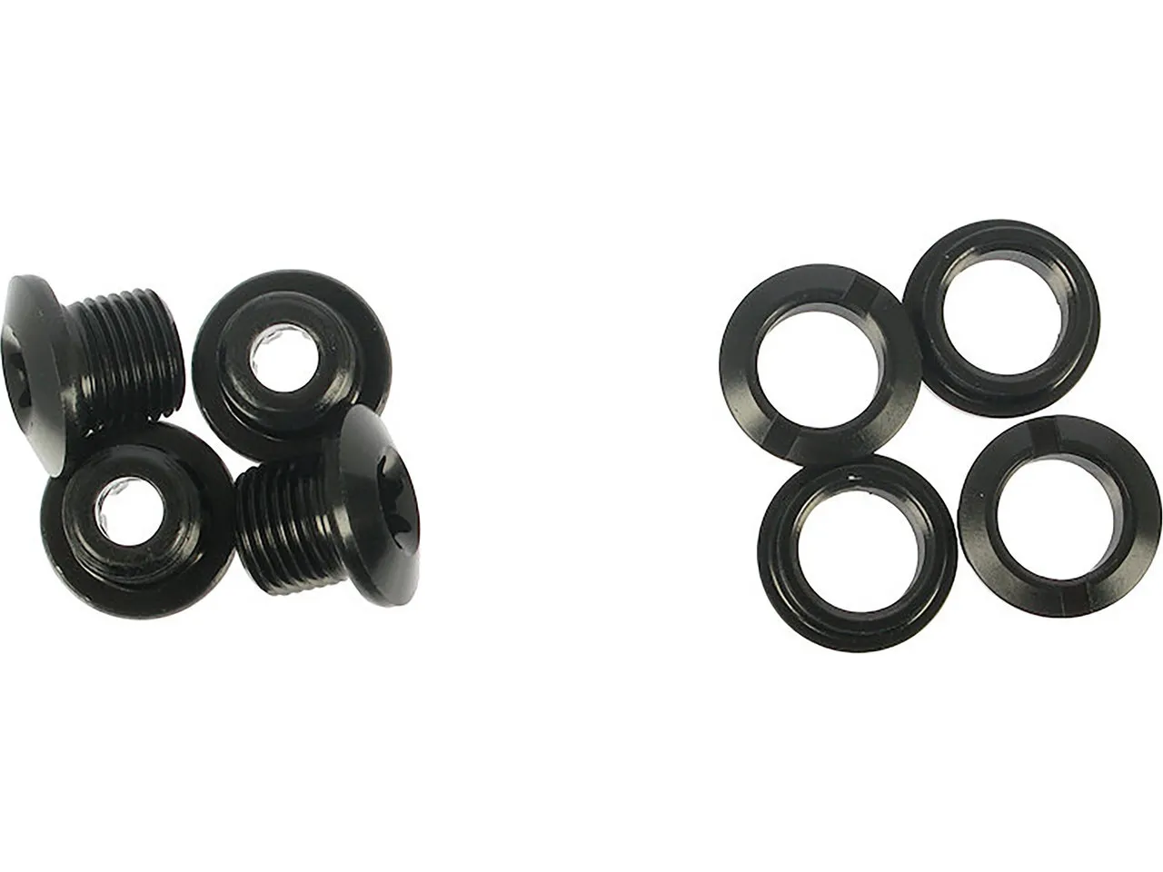 Shimano Kettenblattschrauben 4-Arm DXR FC-MX71, Schwarz, one_size