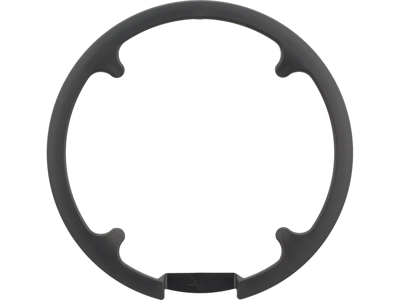 Shimano Kettenschutzring ohne Schrauben für FC-M590-10 / FC-M552 / FC-M522, Schwarz, 42t