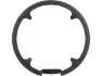 Shimano Kettenschutzring ohne Schrauben für FC-M590-10 / FC-M552 / FC-M522, Schwarz, 42t