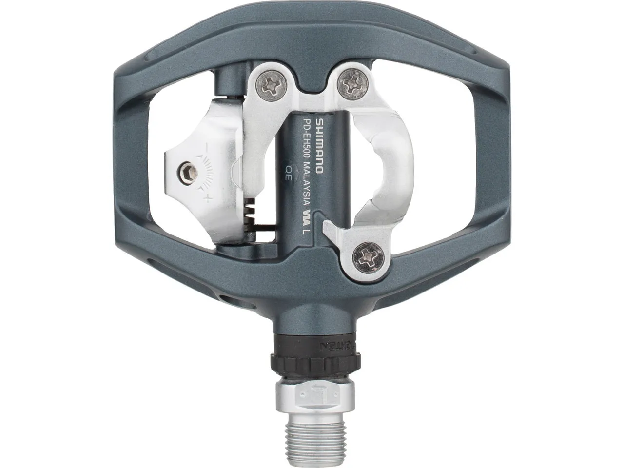 Shimano Klick-/Plattformpedale PD-EH500, Grau, one_size