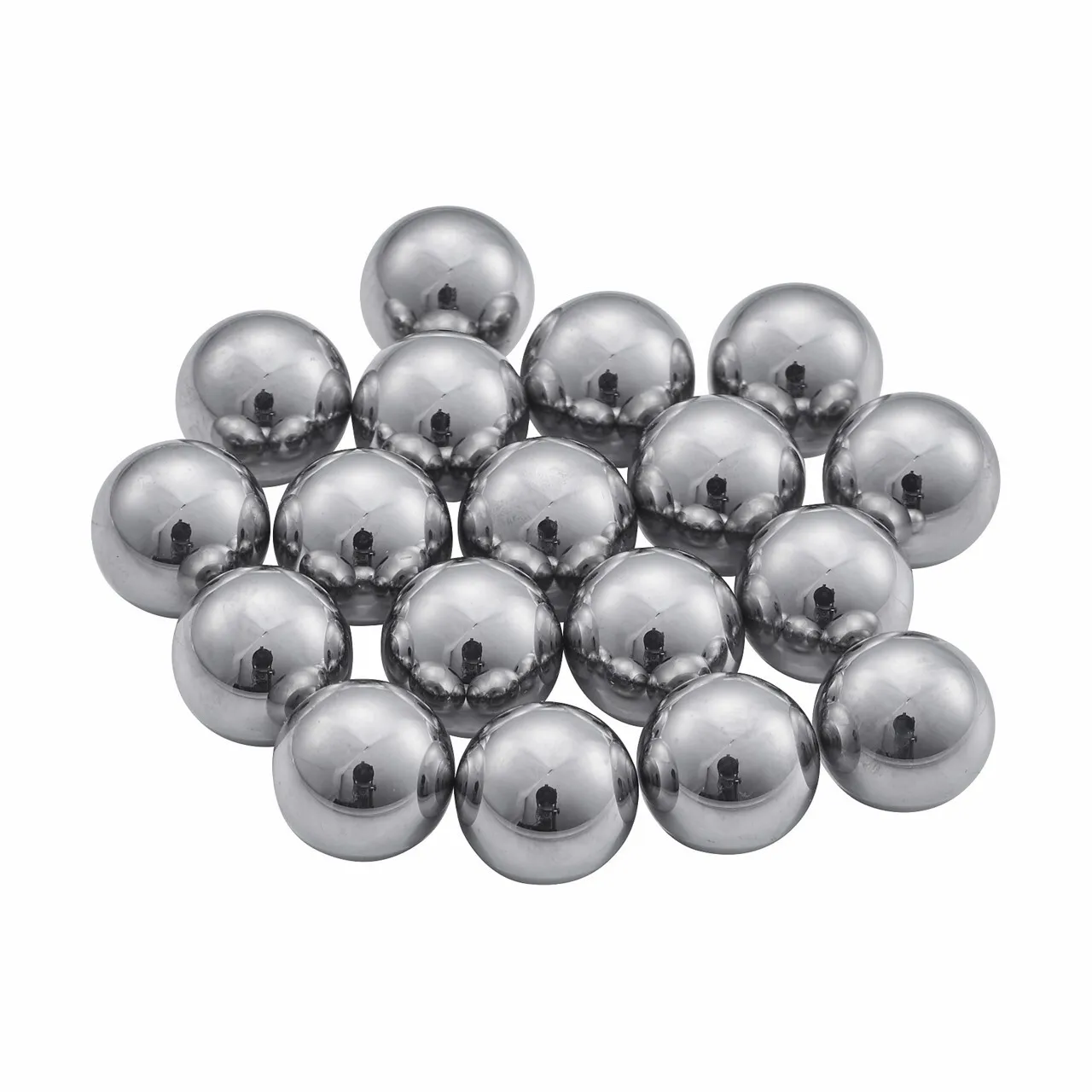 Shimano Kugelteile aus rostfreiem Stahl (x18) Unisex, silber, 1/4