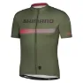 Shimano Kurzarmtrikot mit Logo Male, grün