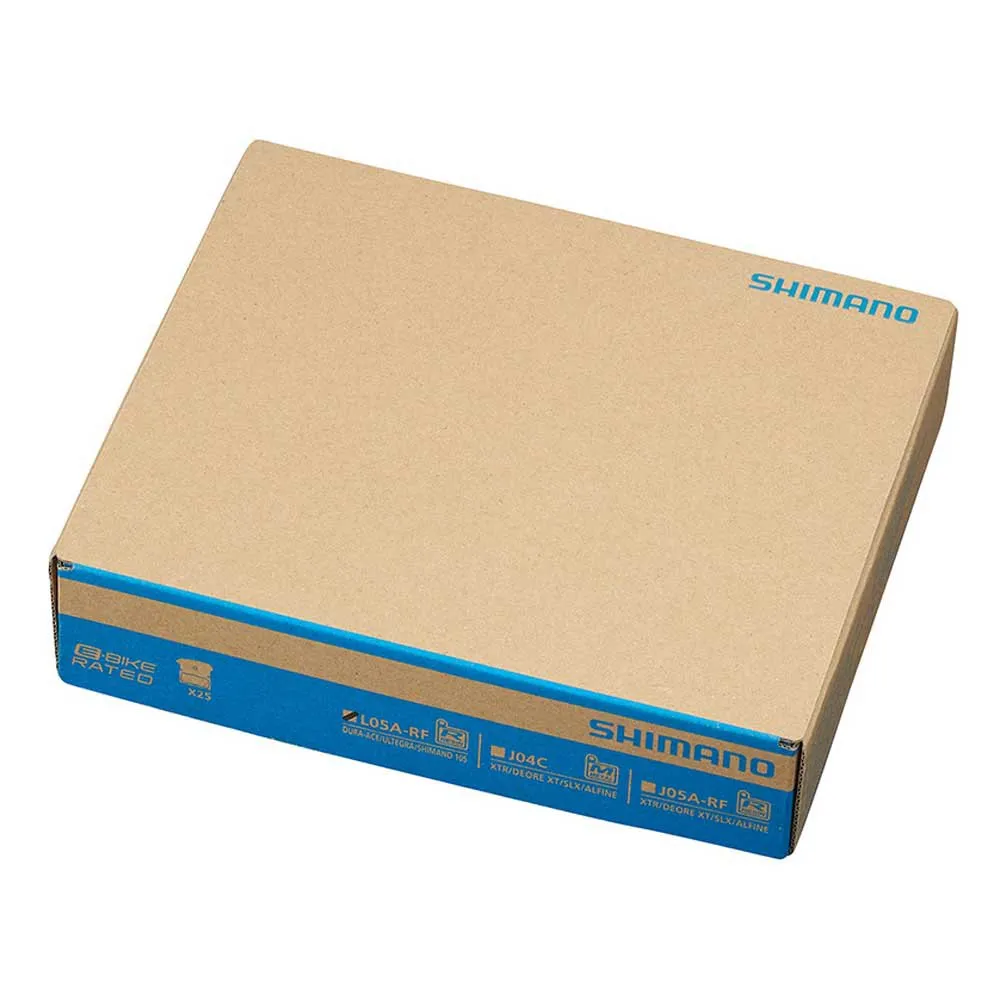 Shimano L05a Harz-scheibenbremsbeläge 25 Einheiten, Grey, One Size Shimano L05a Harz-scheibenbremsbeläge 25 Einheiten, Grey, One Size