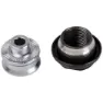 Shimano Linke Gegenmutter und Konus mit Staubschutzkappe FH-M785 Unisex, silber, TU