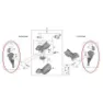 Shimano Linker Hebel R9100, Black, One Size