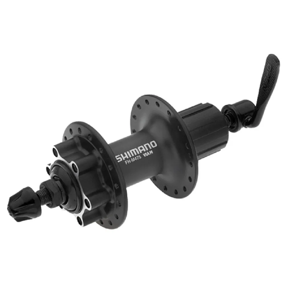 Shimano M475 Freehub Disc Brake 6b Hinterradnabe, Black, 32H, 10 x 135mm Shimano M475 Freehub Disc Brake 6b Hinterradnabe, Black, 32H, 10 x 135mm