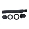 Shimano Nabenachse komplett Fh-Qc500-Ms-B Unisex, schwarz, TU
