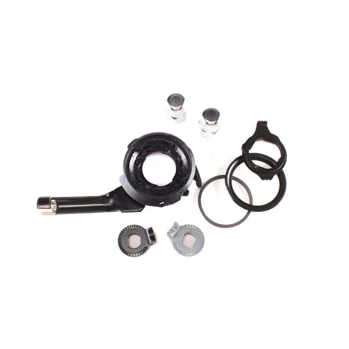 Shimano Nabenschaltungsteile für 11/8/7/5v elastische Hutmutter Unisex, schwarz, 7 rechts/7 links Shimano Nabenschaltungsteile für 11/8/7/5v elastische Hutmutter Unisex, schwarz, 7 rechts/7 links