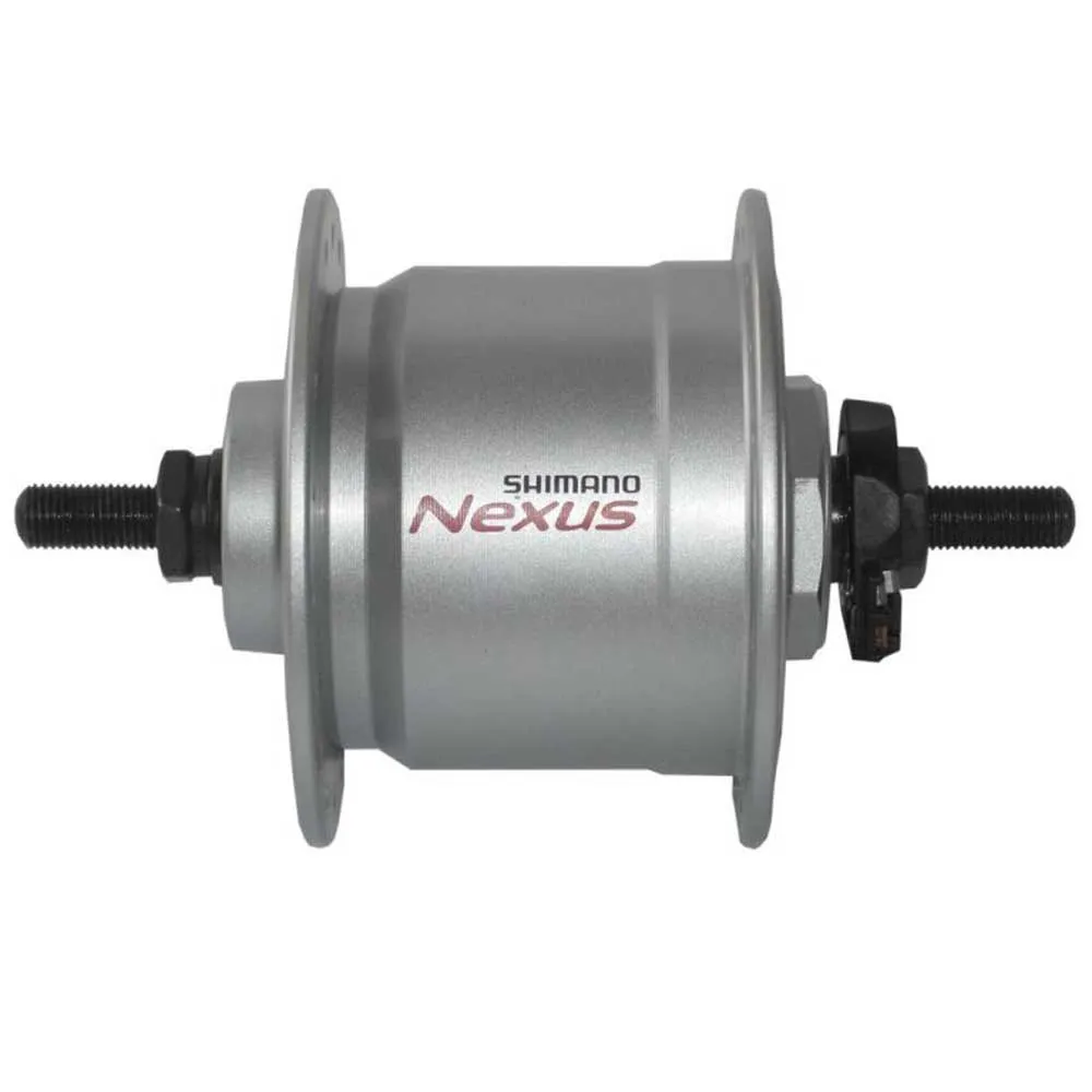 Shimano Nexus Dh-c3000 Dynamo 3w Vorderradnabe, Silver, 36H, 10 x 100mm Shimano Nexus Dh-c3000 Dynamo 3w Vorderradnabe, Silver, 36H, 10 x 100mm